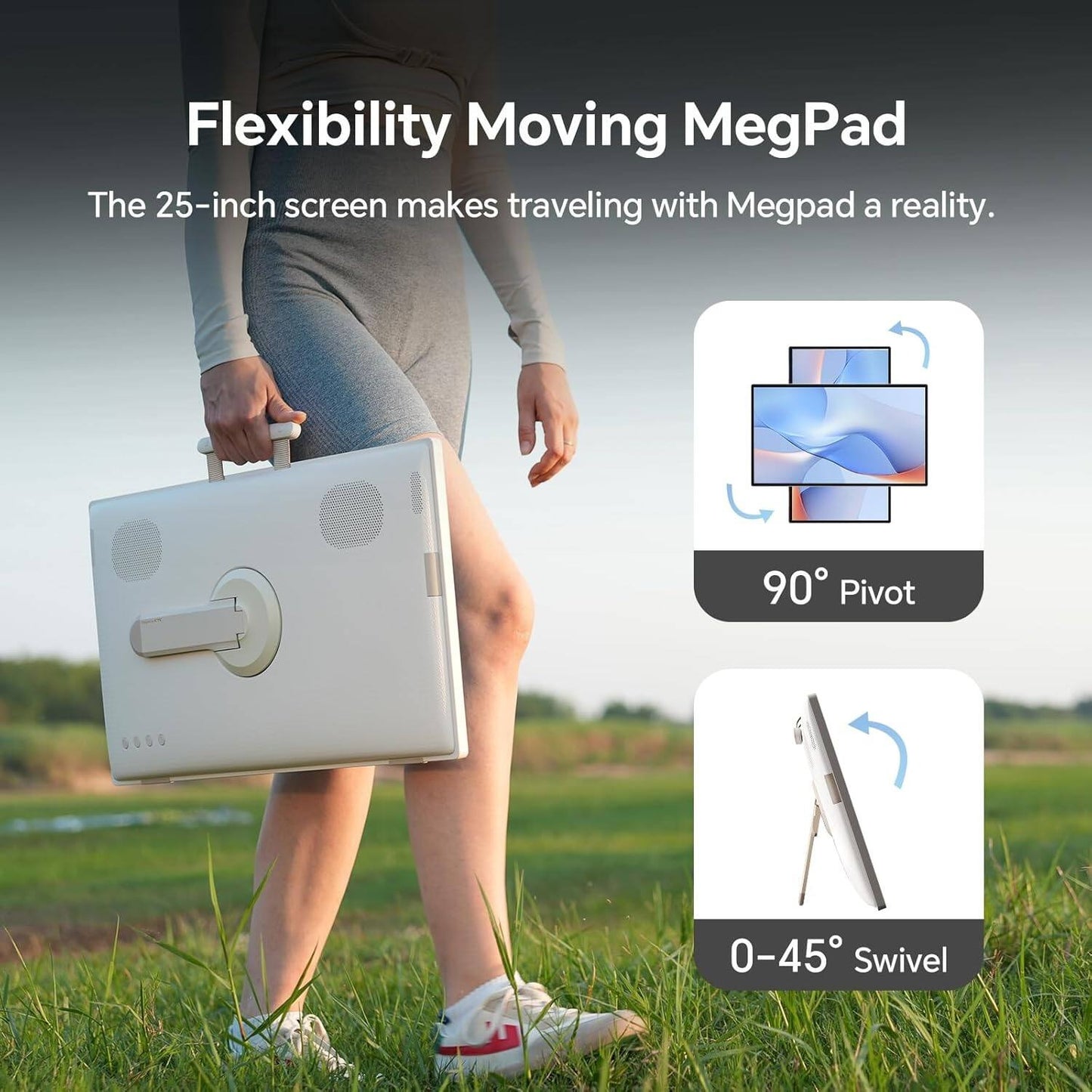 24.5” Portable Smart Screen